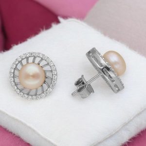 Queeni 925 Silver Stud Earrings