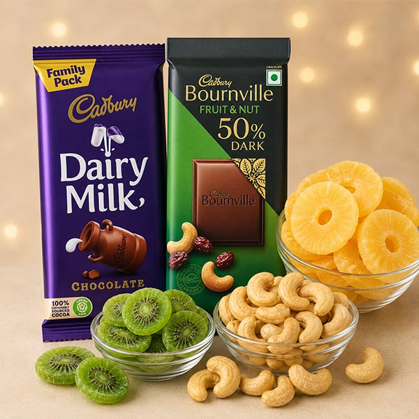 Luxury Choco Dried Fruit Hamper