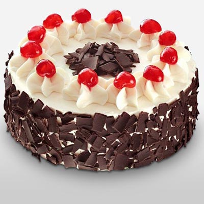 Eggless Classic Black Forest Cake