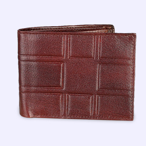 Texture Leather Wallet for Men