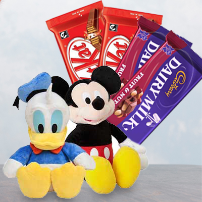 Mickey Donald Chocolate Hamper