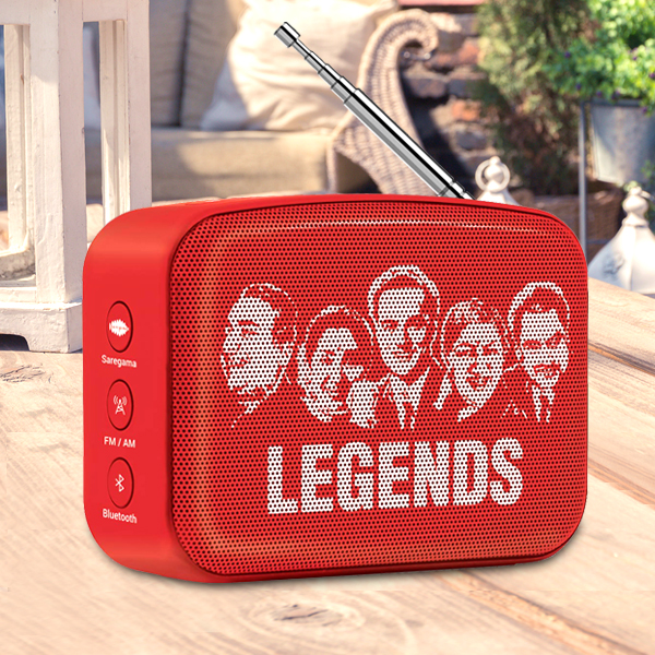 Saregama Carvaan Mini 2.0 Sunset Red