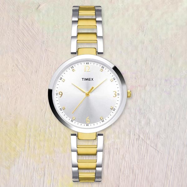 Timex Dazzling Two Tone Ladies Watch