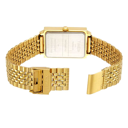 Texture Timex Golden Watch