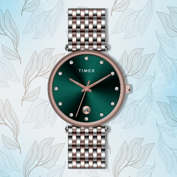 Amazing Timex Green Ladies Watch