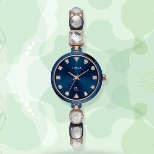 Timex Fria Blue Designer Ladies Watch