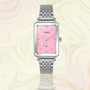 TIMEX Women Pink Rectangle Dial Analog Watch