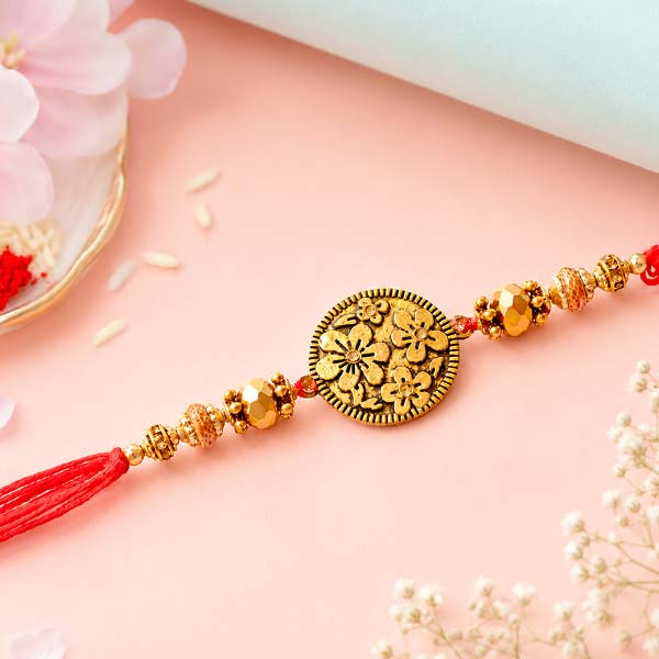 Beautiful Metal Designer Rakhi