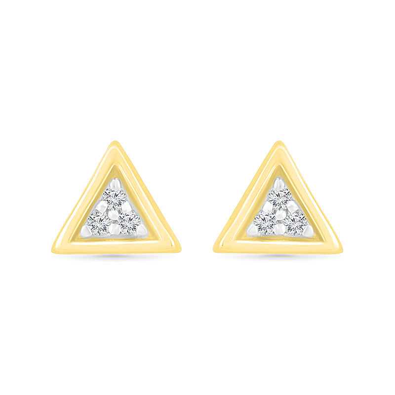 18kt Blooming Diamond Earrings