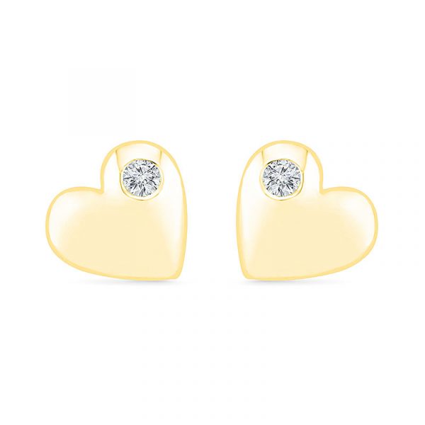 18kt Daisy Diamond Earrings