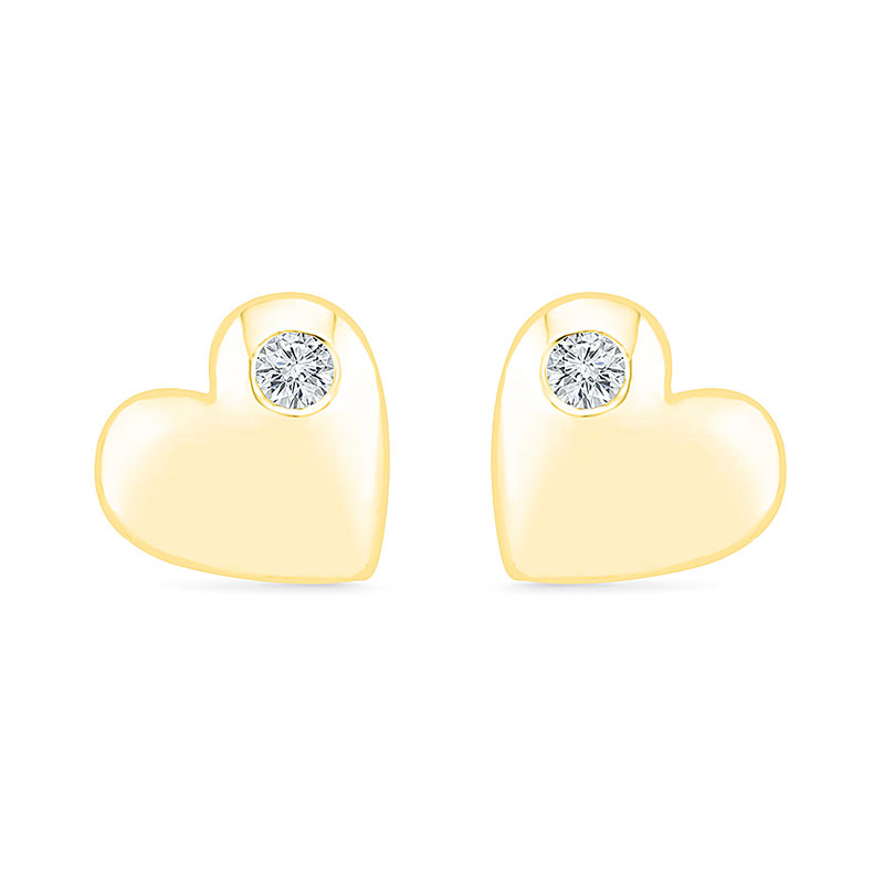 18kt Daisy Diamond Earrings