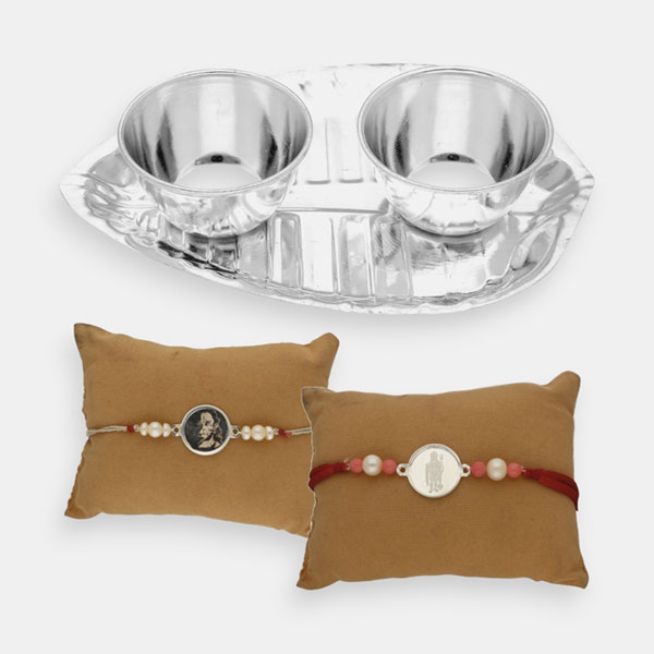 Trendy Thali Rakhi Hamper