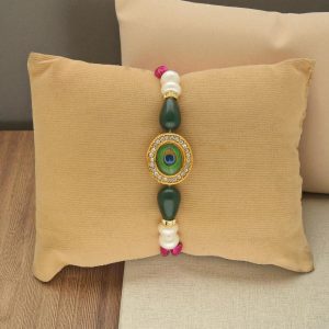 Mayur Pankh Pearl Rakhi