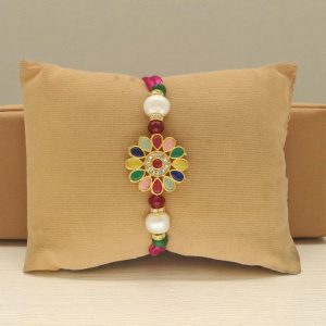 Colorfull Ratna Pearl Rakhi