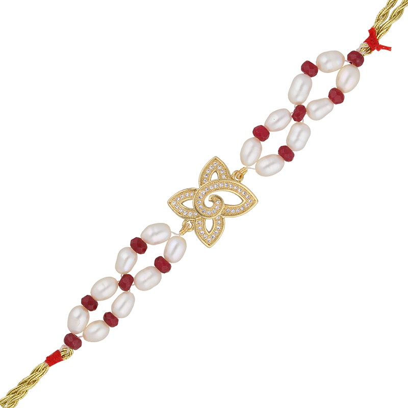 Graceful Pearl Rakhi