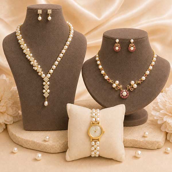 The Riva Pearl Combo Set