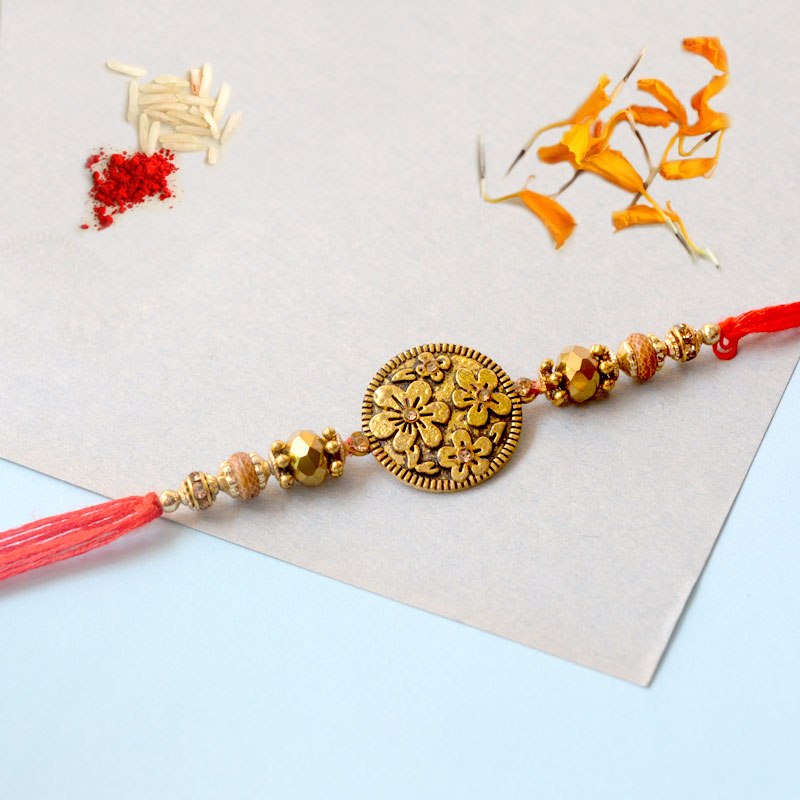 Beautiful Metal Designer Rakhi