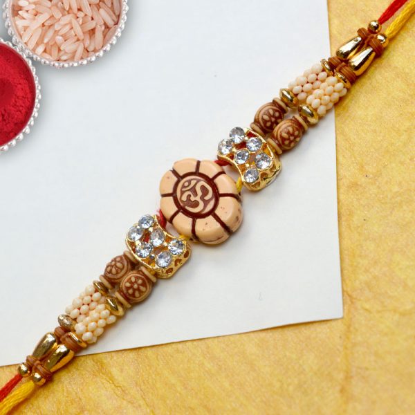 Amazing OM Beads Rakhi