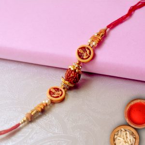 Ganesha Rudraksha Rakhi