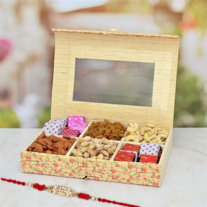 Rakhi Dry Fruit Chco Gift Box