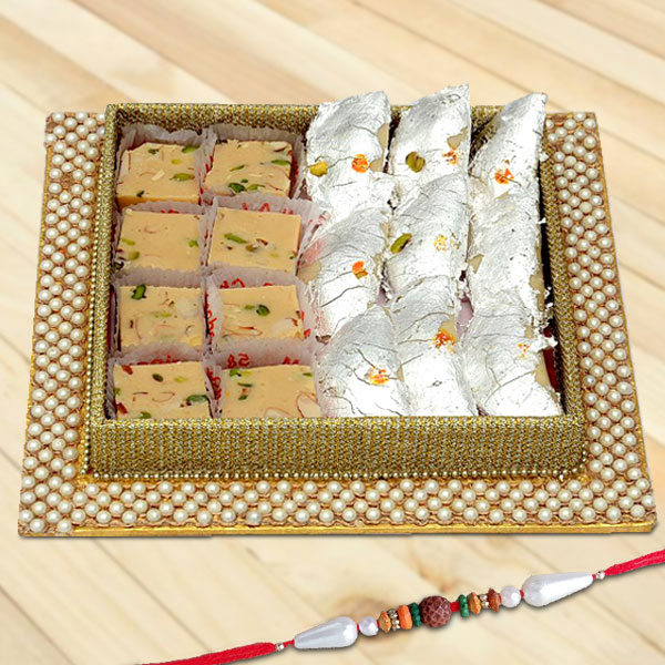 Rakhi Sweets Pearl Tray