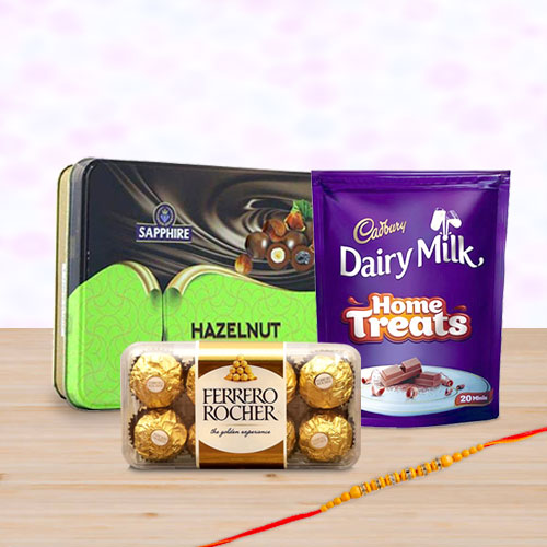 Royal Rakhi Chocolates  Hamper