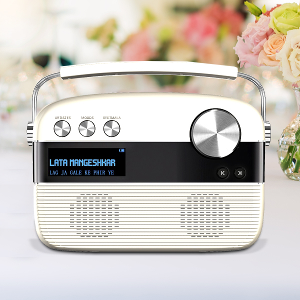 Saregama Carvaan Hindi – Porcelain White