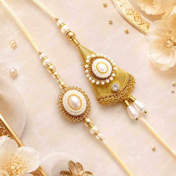 Antique Rakhi Pair