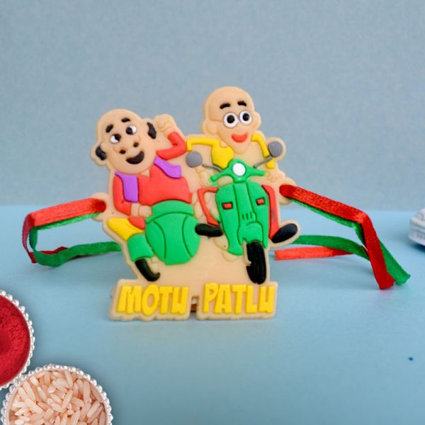 Motu Patlu Bike Kids Rakhi