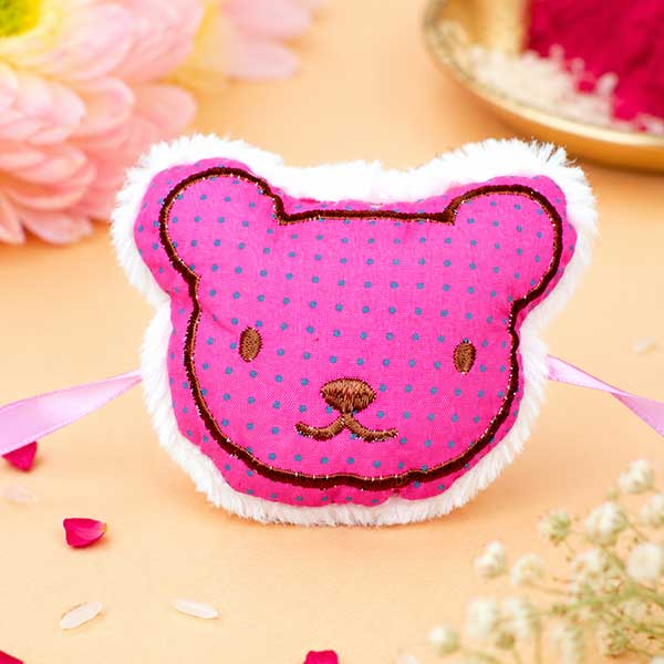 Soft Teddy Kids Rakhi