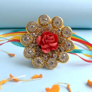 Jewel Flower Rakhi