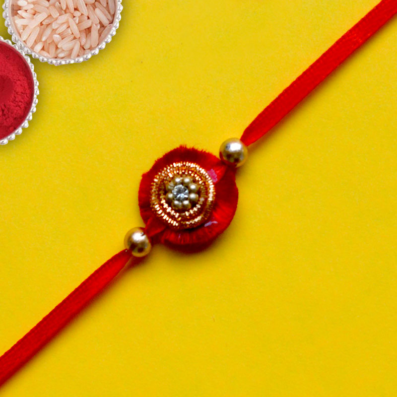 Cute Satin Rakhi