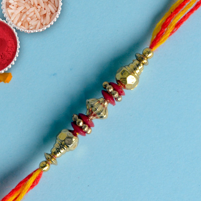 Nice Beads Rakhi Thread