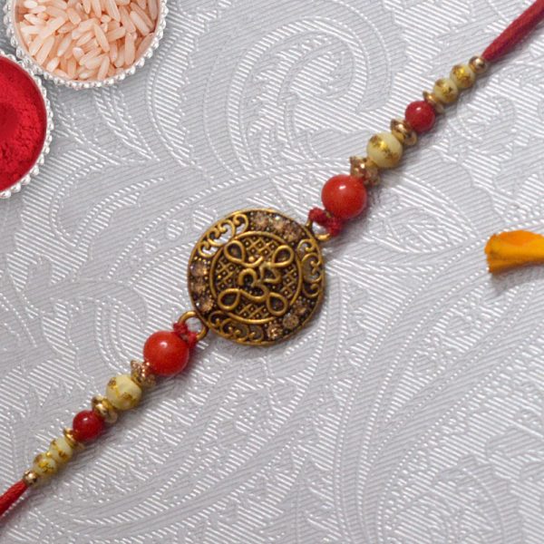 Antique Om Rakhi