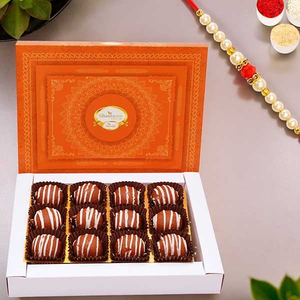 Mathura Laddoo 12 pcs with Rakhi