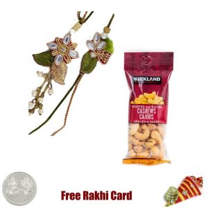 Bhaiya Bhabhi Rakhi with Cashews