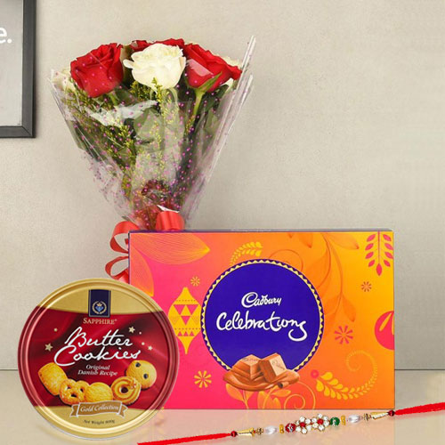 Crunchy Chocolaty Rakhi Express Gift