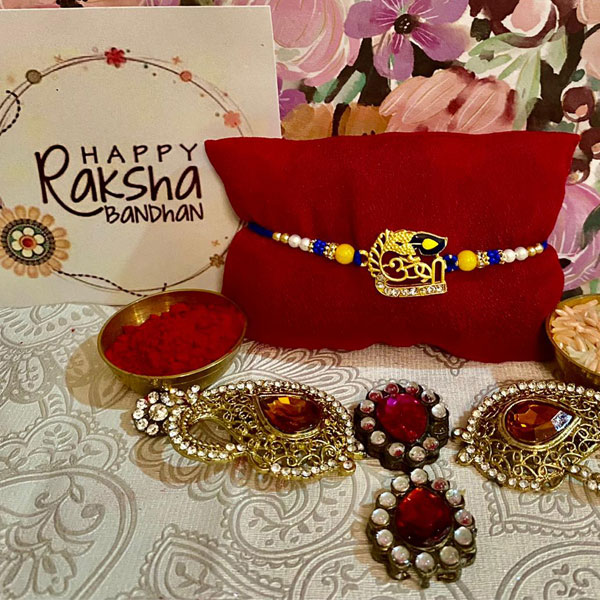 Om Morpankh rakhi