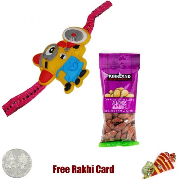 Kids Rakhi with Almonds