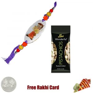 Kids Rakhi with Pistachios