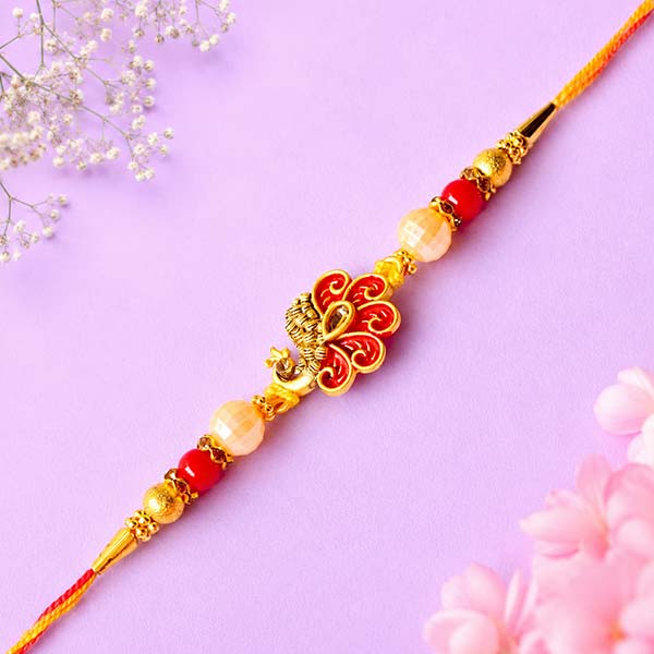 Minakari Mayur Rakhi