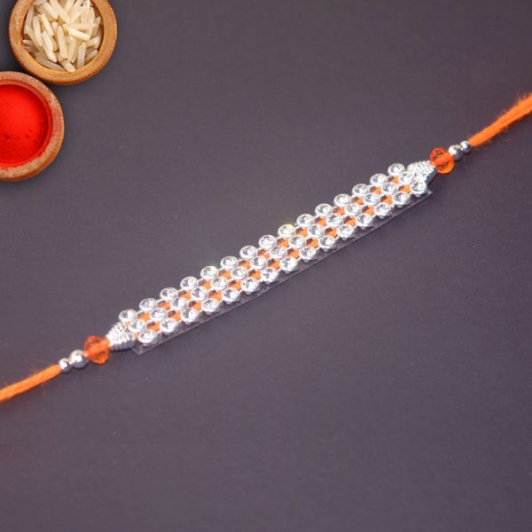 Glittering Stone Rakhi