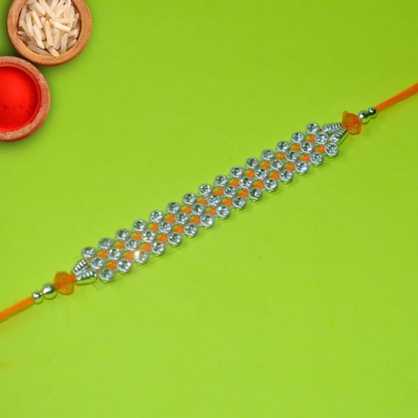 Glittering Stone Rakhi