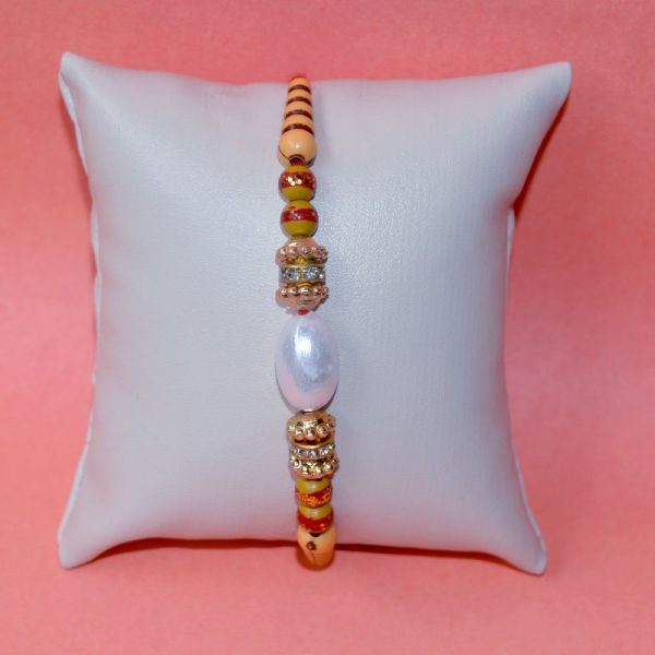 Beautiful Pearl Rakhi Thread