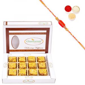 Mango Dryfruit Bites 12 pcs with Rakhi