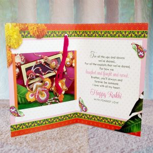 Warm Wishes Rakhi Greetings Card