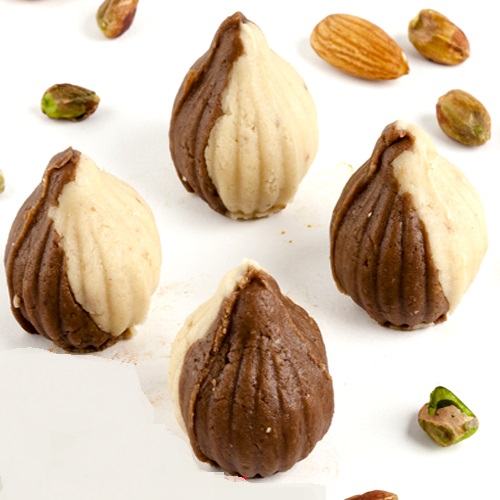 Chocolate Twin Mawa Modaks