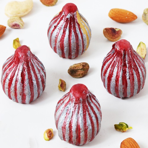Silver Glittering Modaks 400 gms