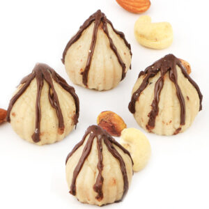 Chocolate Drape Kaju Modak