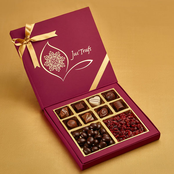 Charming box with chocolates and dryfruits combo